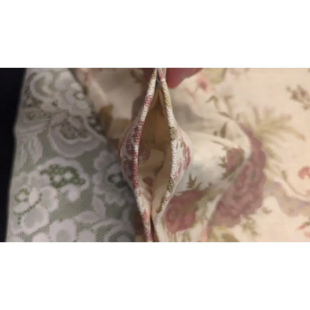 Waverly Vintage Rose Cottage Core Valance 17X74, No Flaws, Garden Room
